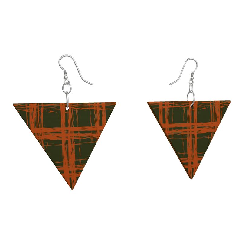 EFFORTLESS Geometric Wooden Earrings