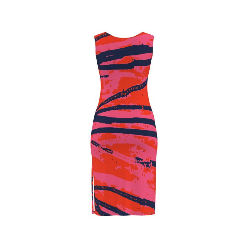 BOSSING IT Sleeveless Bodycon Dress