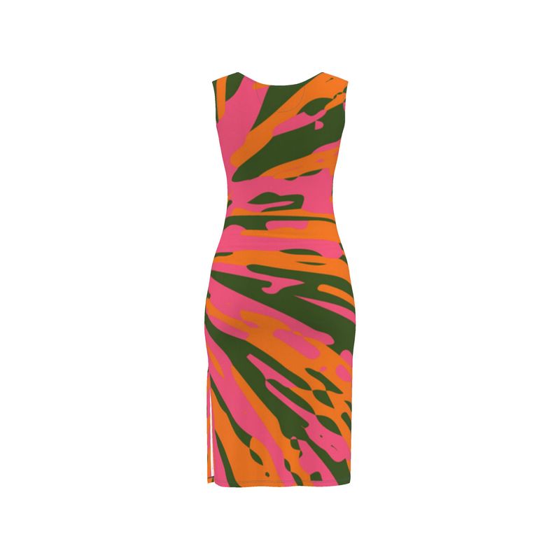 BOSSING IT Sleeveless Bodycon Dress