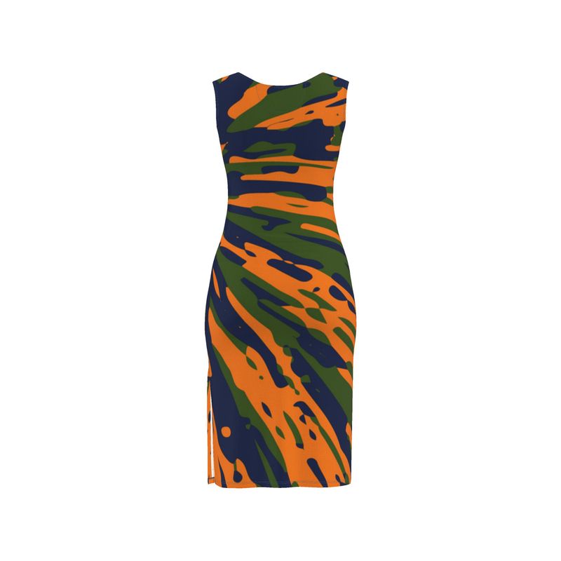 BOSSING IT Sleeveless Bodycon Dress