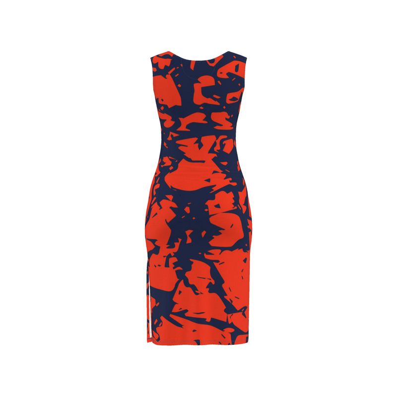 BOSSING IT Sleeveless Bodycon Dress